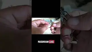 Rangkaian Pancing Garong Pencabut Nyawa ikan Nila 