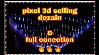3D Pixel ceiling full  connection in Hindi
3D pixel ceiling full connection step by step