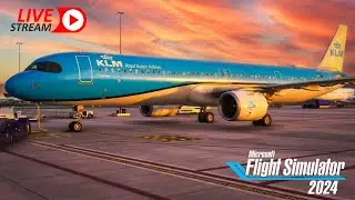 LIVE: Real-Time A321LR Flight ✈️ 3-Hour Airliner Mission | MSFS 2024 Career Mode