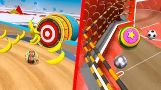 🌀🍌 Banana Frenzy 🔥Vs⛔Goal Ball ⚽🌈 GOING BALLS New Update