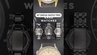 Best watch trio? Omega seamaster speedmaster and heritage #omegaseamaster #omegaspeedmaster