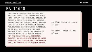 An Act Providing for Stronger Protection Against Rape and Sexual Exploitation (RA 11648)
