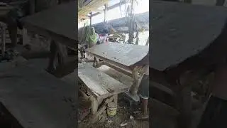 Dining table 8 seaters tugas molave wood furniture proudly made in Bato Leyte I Akie The Carpenter