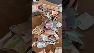 On a test&eacute; la tirelire virale de TikTok 🤑🔥 #tirelire #moneybox #argent #shorts #viral