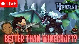 🔴 HYTALE LIVE! | First Look Gameplay, Exploration, Combat & World Generation! (My First Hytale Stre