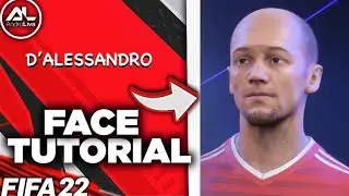FIFA 22 - D'ALESSANDRO Face + Stats (Tutorial)