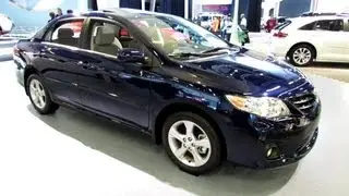 2013 Toyota Corolla LE - Exterior and Interior Walkaround - 2013 Montreal Auto Show