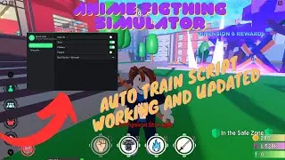 Anime Fighting Simulator Script | Auto Train Strength | Durability | Chakra
