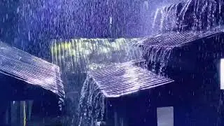 ⚡🌧️Soothing Rain on a Metal Roof ⚡ Natural White Noise for Sleep  | HEAVY RAIN 😴