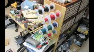 Making a Custom Wire Spool/Reel/Roll Rack: A narrated slide show