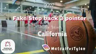 Fake/step back/ 3 #metcalfvsmetcalf #metcalfvstylen #sports #basketball