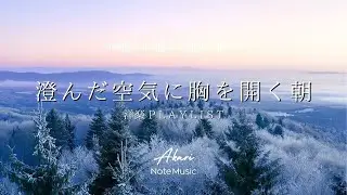 【Playlist】澄んだ空気に胸を開く朝☕️❄️｜洋楽 Acoustic Chill｜作業用BGM｜Chill & Relax