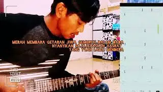 power metal TAB (lagu kebebasan)#cover #jangkauan #powermetal#belajargitar#monetisasichannel