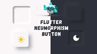Flutter Neumorphism Button Tutorial || Create Beautifully Interactive UI Elements || Soft UI button