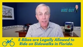 E-Bikes are Legally Allowed to Ride on Sidewalks in Florida. How Do You Feel About This?