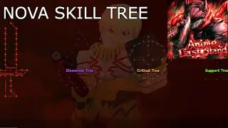 COMO FUNCIONA A NOVA SKILL TREE DO ANIME LAST STAND!!