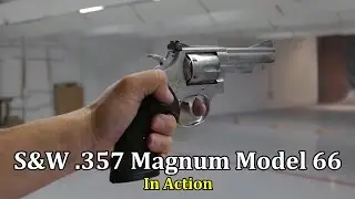 S&W .357 Magnum Model 66 in Action