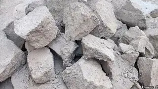 Concrete Ashes Dry Floor Crumbling ASMR