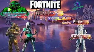 🔴FORTNITE LIVE; TRIO'S COLAB WITH TWITCH STREAMER: GIGGLEBERRY GAMING LIVE
