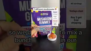 Delicious mushroom gummies for brain health #livehighlights #fok
