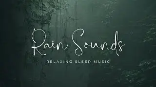 Rain Sound On Window with Thunder SoundsㅣHeavy Rain for Sleep, Study and Relaxation, Meditation