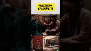 Masoom Episode 11 Teaser  Extended|Masoom Episode 11 promo new |Masoom Epi 11| HUM TV Drama