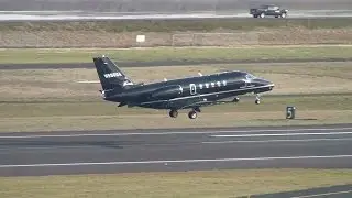 Cessna 680 [N996UA] Takeoff Portland Airport (PDX)