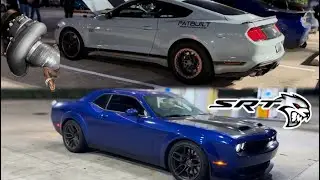 ESS 10r80 vs Hellcat Redeye🔥🇲🇽StreetSceneRacing meetup, Sound Clips, and more! (PT.1)