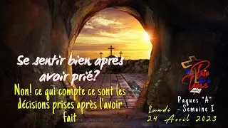 DU PAIN SUR LA TABLE  PAQUES A   SEMAINE I  24 Avril 2023