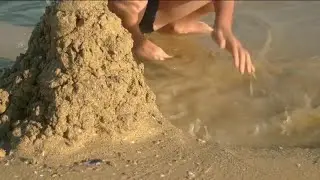 Virginia Beach firefighters warn of sand hole dangers