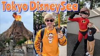 Tokyo DisneySea Vlog 🇯🇵 Tips, Rides, Food & Merch | Japan With Kids