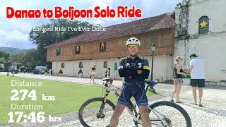 Danao to Boljoon Solo Ride | Just Survive The Longest Ride of the Year