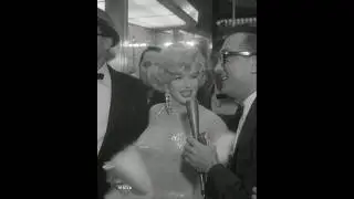 Marilyn Monroe at the NYC premiere of 