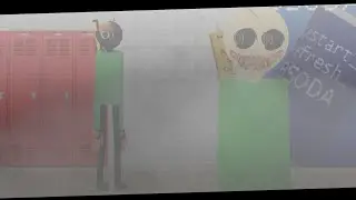 ALTERNATIVE ENDING (Bal_Rat Vs Baldi.EXE) || BASICS Vs OG Creepypasta || Stick Nodes