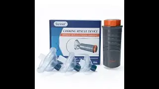 B. Urban Recommends! First Aid Anti Choking Rescue Device Automatic for Adults Kids with Masks.