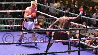 Cruiserweight Moses Matovu vs Mark Little (Pro-Debut) @York Hall  21-11-2015 #THECARTEL