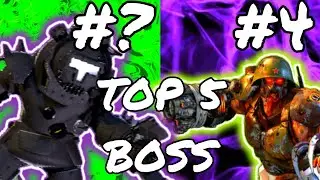 TOP 5 BOSSES ( CALL OF DUTY ZOMBIES )