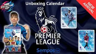 Unboxing Premier League 2026 Calendar! Topps Festive Edition + Frozen Freeze Cards!