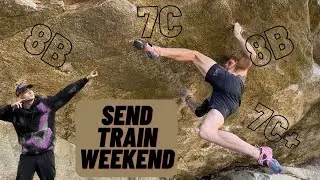 Epic Send Train! Hard sends up to 8B!