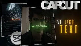 How to Make After Effects Text in CapCut (Step-by-Step Tutorial)