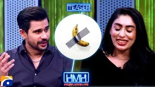 Amna Butt (Visual Artist) - Teaser - Hasna Mana Hai - Tabish Hashmi