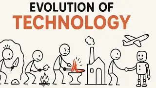 Technology Evolution Explained with Stickman Doodles