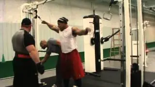 Arden Banks   High Cable Curls   MAX OUT GYM 970 Dearborn Columbus OH