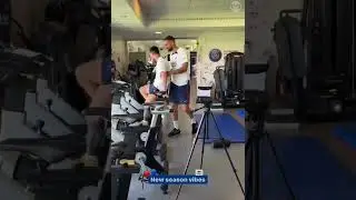 Messi back in training with psg for pre-season