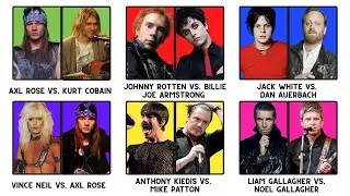 Every Rock Stars' Rivalry Explained In 13 Minutes