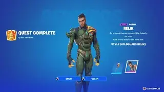 How to Unlock FREE Wildguard Relik Edit Style | Fortnite Battle Royale (C4S3)