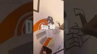 Day-04 making anime wall art 🧑&zwj;🎨 #wallart #challenge #painting #anime Art by- ​⁠