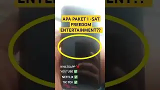 ARTI PAKET DATA FREEDOM ENTERTAINMENT? #indosatooredoo