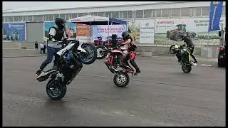 Мотошоу от команды StuntPro  на празднике тракторов &laquo;Кировец&raquo;