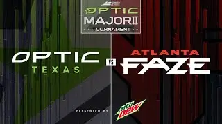 Game 1 Of OpTic Texas vs Atlanta FaZe Major II Qualifiers..